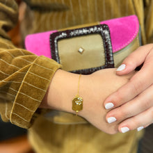 Charger l&#39;image dans la galerie, Bracelet FRANCÉS en Plaqué Or et Zirconiums Blancs
