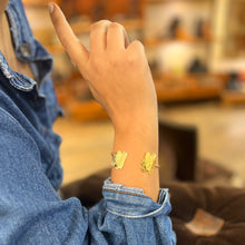 Load image into Gallery viewer, Jonc ADAMA 020 en Plaqué Or
