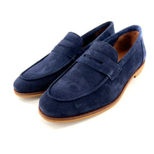 Load image into Gallery viewer, Mocassin SMART MOC en Suede Midnight Blue
