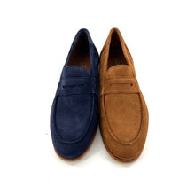 Load image into Gallery viewer, Mocassin SMART MOC en Suede Midnight Blue
