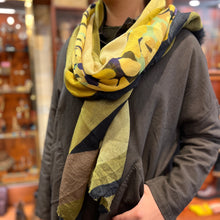 Charger l&#39;image dans la galerie, Écharpe en Laine Multicolore Motif Maïs
