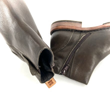 Load image into Gallery viewer, Boots Tige Courte en Cuir Vert
