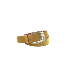 Charger l'image dans la galerie, Ceinture LA GRANDE MADJO en Velours Tobacco
