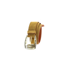 Charger l'image dans la galerie, Ceinture LA GRANDE MADJO en Velours Tobacco
