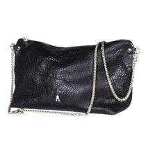 Load image into Gallery viewer, Sac MALLOW en Cuir Bubble Noir
