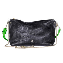 Load image into Gallery viewer, Sac MALLOW en Cuir Bubble Noir
