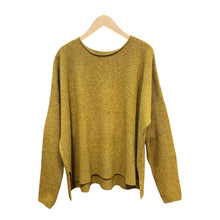 Load image into Gallery viewer, Pull Col Rond Maïs 100% Laine de Yak
