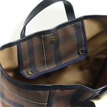 Load image into Gallery viewer, Sac Cabas Musette MELINE en Toile Enduite
