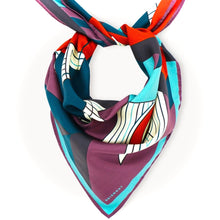 Charger l&#39;image dans la galerie, Foulard en Soie Plum
