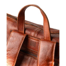 Charger l'image dans la galerie, Sac à Dos en Cuir Lavé Cognac
