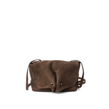 Charger l&#39;image dans la galerie, Petit Sac Bandoulière en Daim Chocolat
