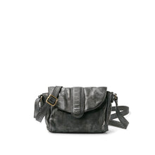 Load image into Gallery viewer, Petit Sac en Cuir Perforé Noir
