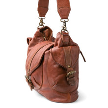 Load image into Gallery viewer, Sac Multi-Pôches en Cuir Cognac
