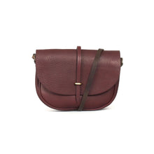 Load image into Gallery viewer, Mini Sac Postier JAVA en Cuir Tourbe

