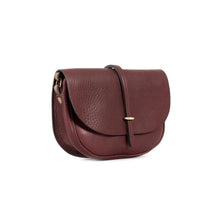 Load image into Gallery viewer, Mini Sac Postier JAVA en Cuir Tourbe
