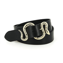 Load image into Gallery viewer, Ceinture la CRUSH en Cuir Noir
