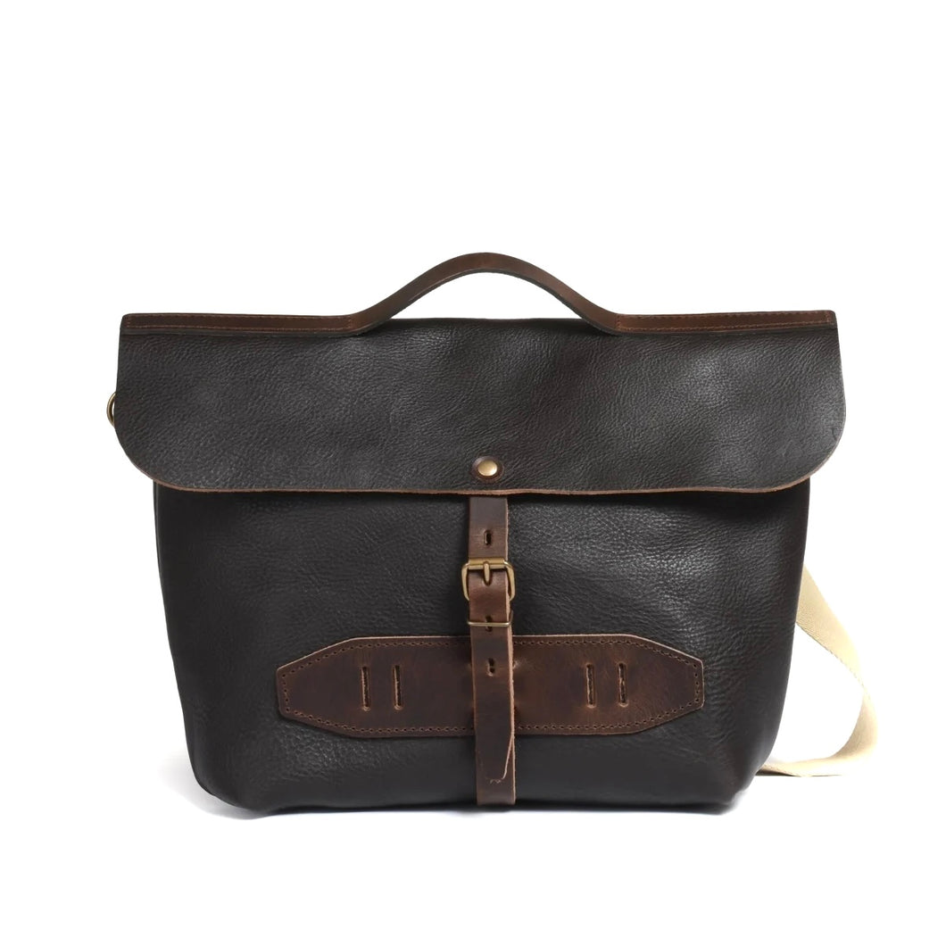 Sac POSTIER LAZARD en Cuir Brun