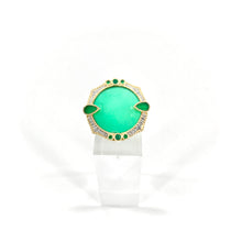 Load image into Gallery viewer, Bague JANIH Onyx Vert
