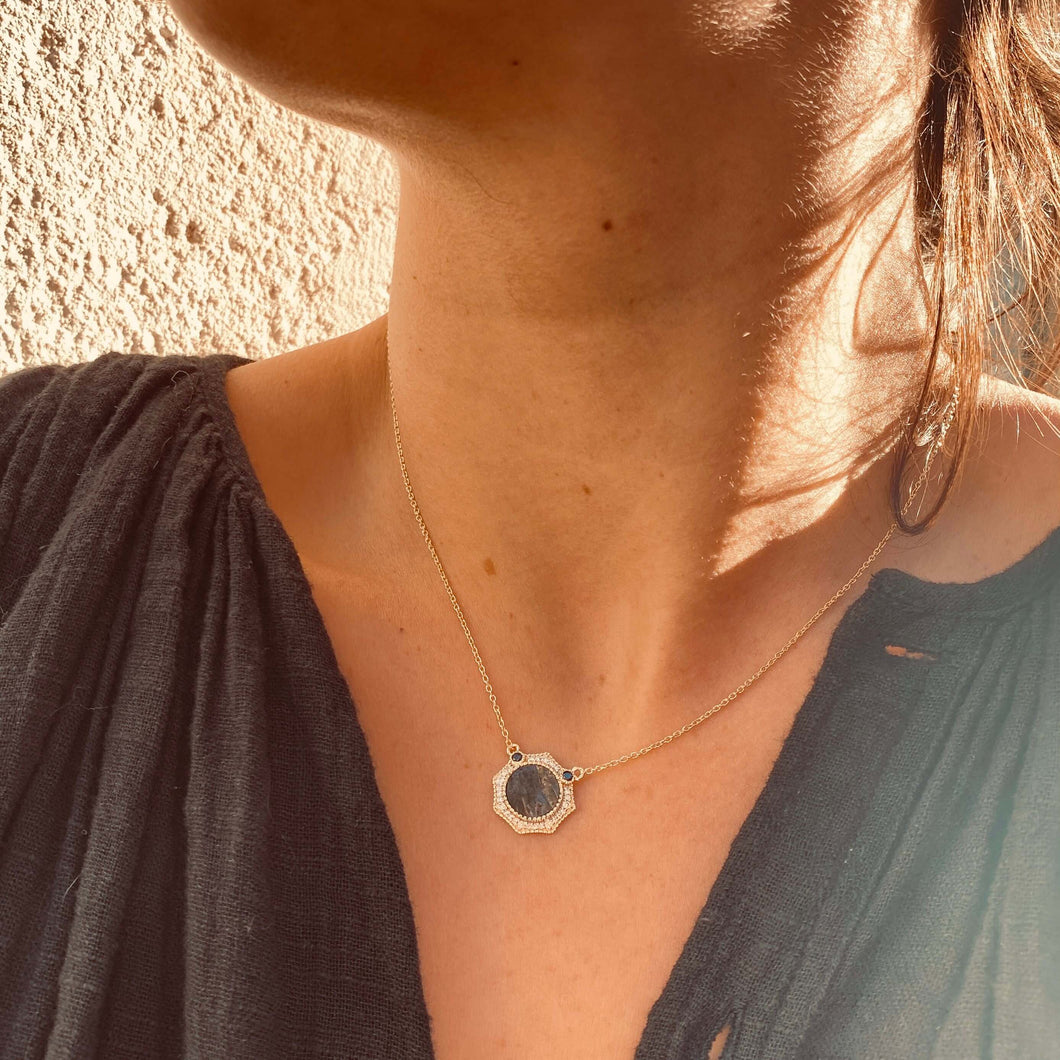 Collier JANIH Labradorite