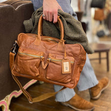 Charger l&#39;image dans la galerie, Sac Polyvalent en Cuir Cognac
