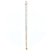 Load image into Gallery viewer, Collier/Bracelet Trois Tours Médaille Galet/Perles Multicolores
