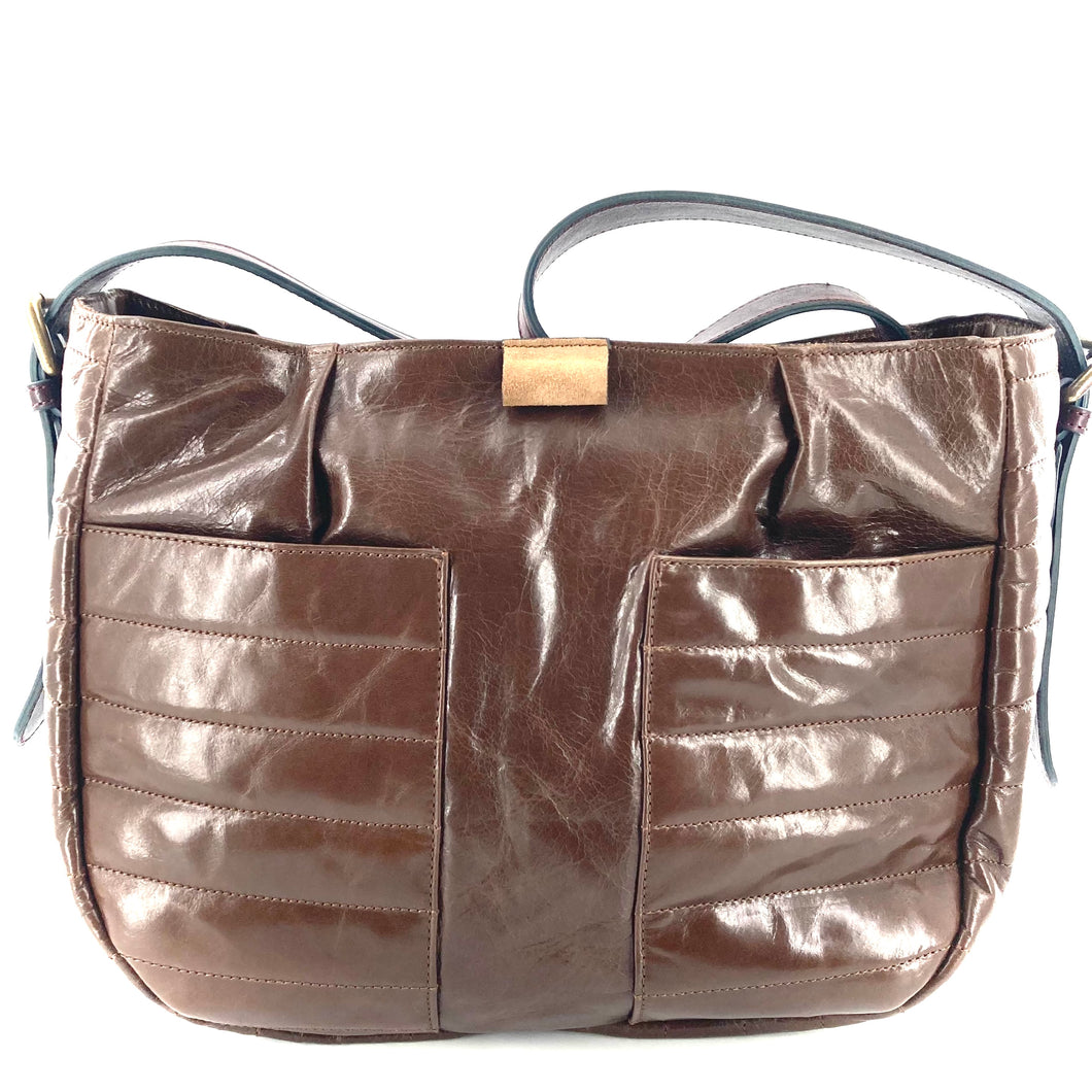 Sac GLOBO en Cuir Brown