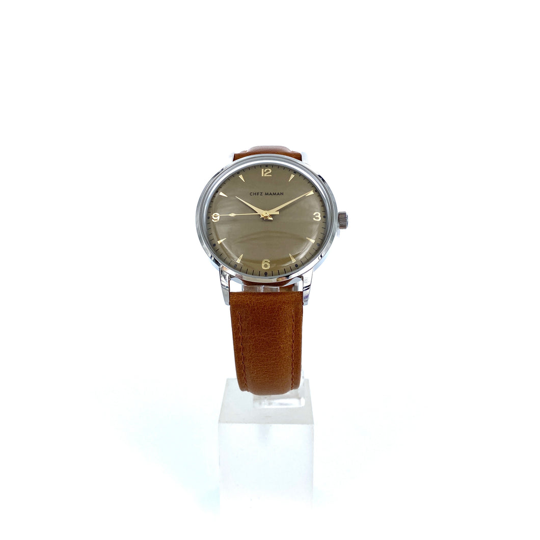 Montre DEUZIO Khaki / Brown