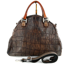 Load image into Gallery viewer, Sac ALPES en Cuir Coco MOKA
