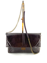 Load image into Gallery viewer, Sac VELA en Cuir Dark Brown
