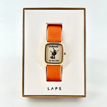 Load image into Gallery viewer, Montre MAI 68 Bracelet Perlon Orange
